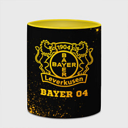 Кружка 3D Bayer 04 - gold gradient, цвет: 3D-белый + желтый — фото 2