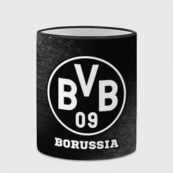 Кружка 3D Borussia sport на темном фоне, цвет: 3D-черный кант — фото 2