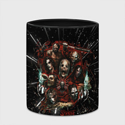 Кружка 3D Slipknot rock band, цвет: 3D-белый + черный — фото 2