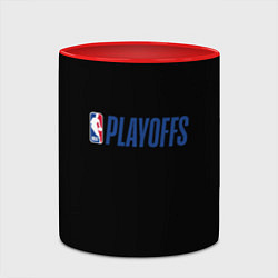 Кружка 3D NBA playoffs, цвет: 3D-белый + красный — фото 2