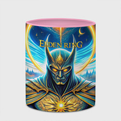 Кружка 3D Elden Ring темный рыцарь, цвет: 3D-белый + розовый — фото 2