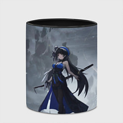 Кружка 3D Грозовые волны - Янъян, цвет: 3D-белый + черный — фото 2