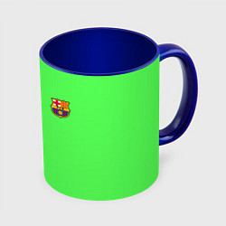 Кружка 3D Barcelona fc sport line, цвет: 3D-белый + синий