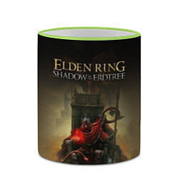 Кружка 3D Elden ring Shadow of the erdtree, цвет: 3D-светло-зеленый кант — фото 2
