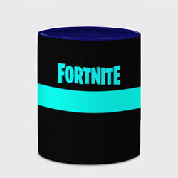 Кружка 3D Fortnite line, цвет: 3D-белый + синий — фото 2