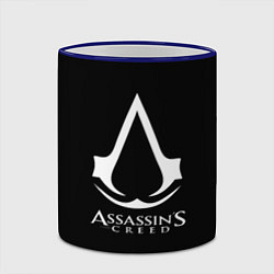 Кружка 3D Assassins Creed logo game, цвет: 3D-синий кант — фото 2