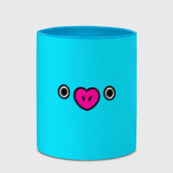 Кружка 3D BT21-Mang, цвет: 3D-белый + небесно-голубой — фото 2