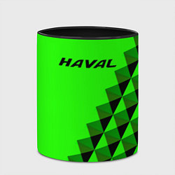 Кружка 3D Haval ярко-зелёный, цвет: 3D-белый + черный — фото 2