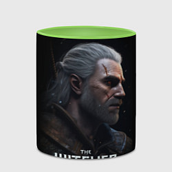 Кружка 3D The Witcher poster, цвет: 3D-белый + светло-зеленый — фото 2