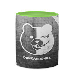 Кружка 3D Danganronpa - grey gradient, цвет: 3D-белый + светло-зеленый — фото 2