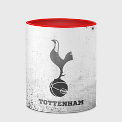 Кружка 3D Tottenham - white gradient, цвет: 3D-белый + красный — фото 2