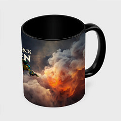 Кружка 3D Deadlock Seven, цвет: 3D-белый + черный