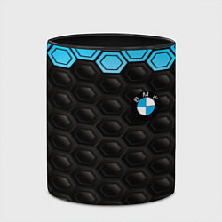 Кружка 3D BMW carbon auto, цвет: 3D-белый + черный — фото 2