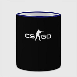 Кружка 3D CSGO logo, цвет: 3D-синий кант — фото 2