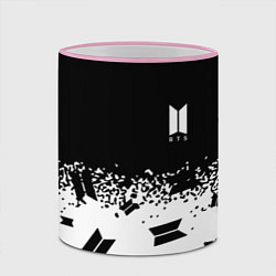 Кружка 3D Marshmello dj pattern краски, цвет: 3D-розовый кант — фото 2