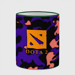 Кружка 3D DOTA 2 камуфляж, цвет: 3D-зеленый кант — фото 2