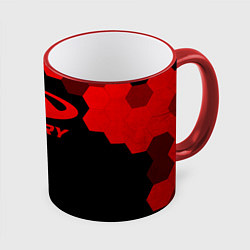 Кружка 3D Chery - red gradient, цвет: 3D-красный кант