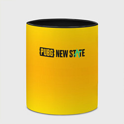 Кружка 3D PUBG gradient steel, цвет: 3D-белый + черный — фото 2