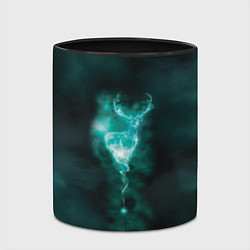 Кружка 3D  Patronus deer, цвет: 3D-белый + черный — фото 2