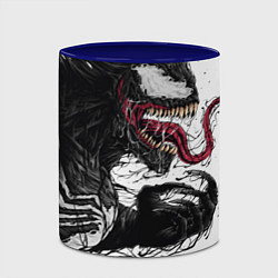 Кружка 3D Venom - Symbiot, цвет: 3D-белый + синий — фото 2