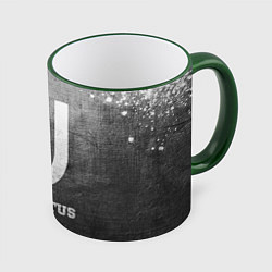 Кружка 3D Juventus - grey gradient, цвет: 3D-зеленый кант