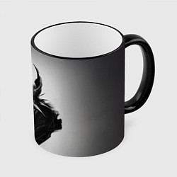 Кружка 3D Batman who laughs, цвет: 3D-черный кант