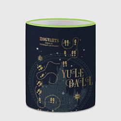 Кружка 3D Святочный Бал - Гарри Поттер, цвет: 3D-светло-зеленый кант — фото 2