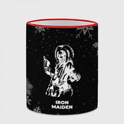 Кружка 3D Снежный Iron Maiden, цвет: 3D-красный кант — фото 2