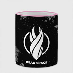 Кружка 3D Снежный Dead Space, цвет: 3D-розовый кант — фото 2