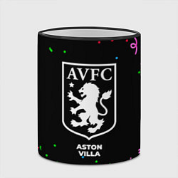 Кружка 3D Aston Villa конфети, цвет: 3D-черный кант — фото 2