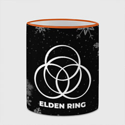 Кружка 3D Снежный Elden Ring, цвет: 3D-оранжевый кант — фото 2