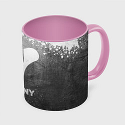 Кружка 3D Destiny - grey gradient, цвет: 3D-белый + розовый