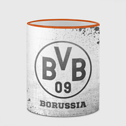 Кружка 3D Borussia - white gradient, цвет: 3D-оранжевый кант — фото 2