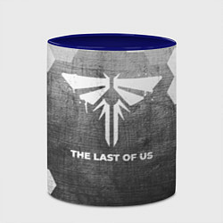 Кружка 3D The Last Of Us - grey gradient, цвет: 3D-белый + синий — фото 2