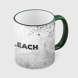 Кружка 3D Bleach - white gradient по-горизонтали, цвет: 3D-зеленый кант