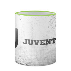 Кружка 3D Juventus - white gradient по-горизонтали, цвет: 3D-светло-зеленый кант — фото 2