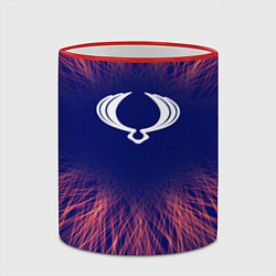 Кружка 3D SsangYong red energy, цвет: 3D-красный кант — фото 2