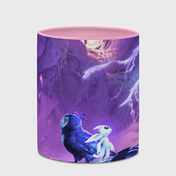 Кружка 3D Ori and the Will of the Wisps, цвет: 3D-белый + розовый — фото 2