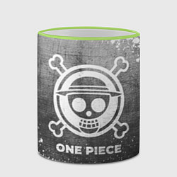 Кружка 3D One Piece - grey gradient, цвет: 3D-светло-зеленый кант — фото 2