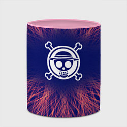 Кружка 3D One Piece red energy, цвет: 3D-белый + розовый — фото 2