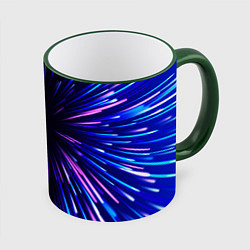 Кружка 3D Tottenham neon energy, цвет: 3D-зеленый кант