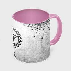 Кружка 3D Black Butler - white gradient, цвет: 3D-белый + розовый