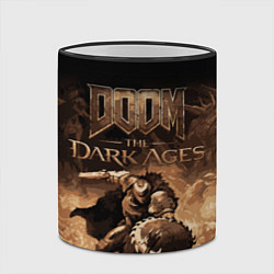 Кружка 3D Doom the dark ages, цвет: 3D-черный кант — фото 2