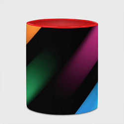 Кружка 3D Multicoloured, цвет: 3D-белый + красный — фото 2