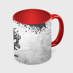 Кружка 3D Cyberpunk 2077 - white gradient, цвет: 3D-белый + красный