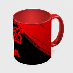 Кружка цветная GTA - red gradient
