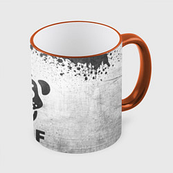 Кружка цветная FNAF - white gradient