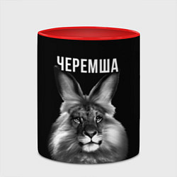 Кружка 3D Черемша мем, цвет: 3D-белый + красный — фото 2