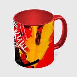 Кружка 3D Король и Шут - Я верю в чудо, цвет: 3D-белый + красный