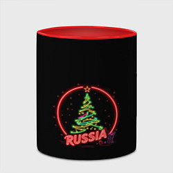 Кружка 3D New year, цвет: 3D-белый + красный — фото 2